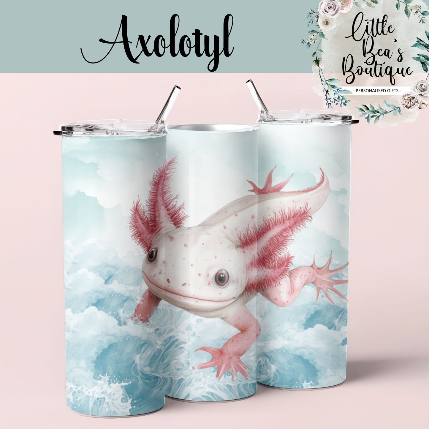 Under the Sea Water Creatures Collection Tumbler Hot/Cold Drinks Bottle with Straw - Stainless Steel Insulated Drink Water Bottle - 15oz / 20oz With Straw Bottle Tea Coffee Travel Cup
