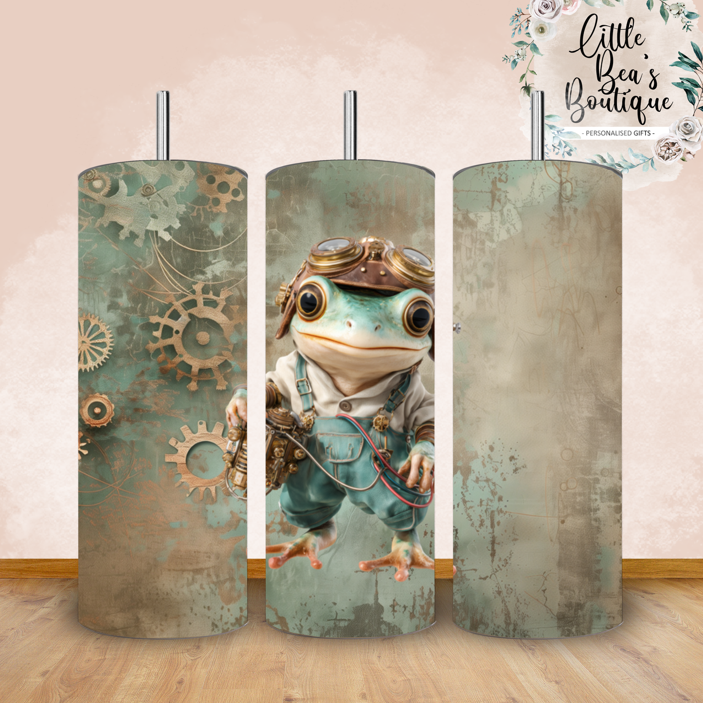 Steampunk 20oz Insulated Tumbler for Hot or Cold Drinks