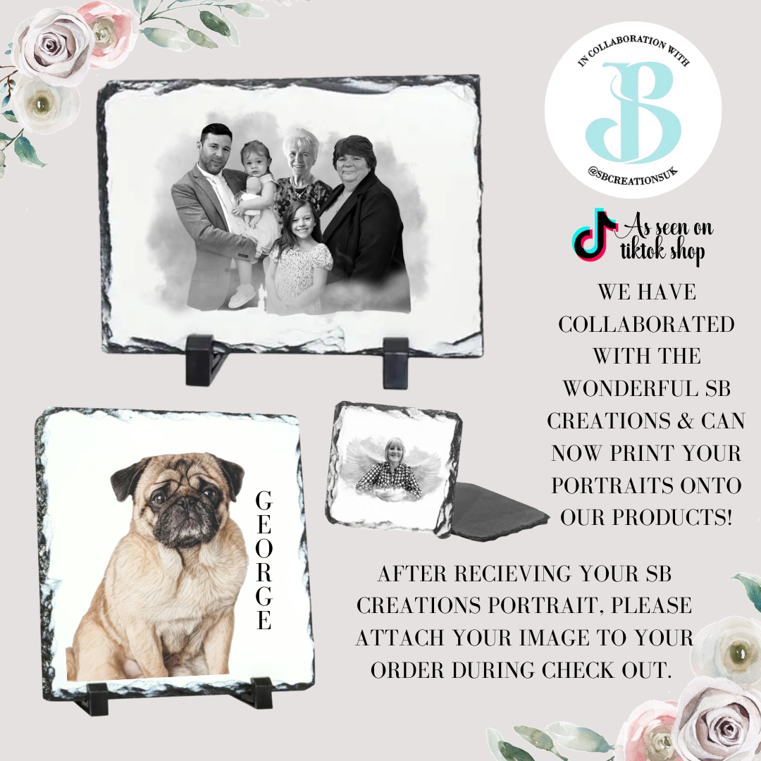 Add Your Own Picture - Slate Photo with Stands | Customised Photo Picture Gift with Stands (Copy)