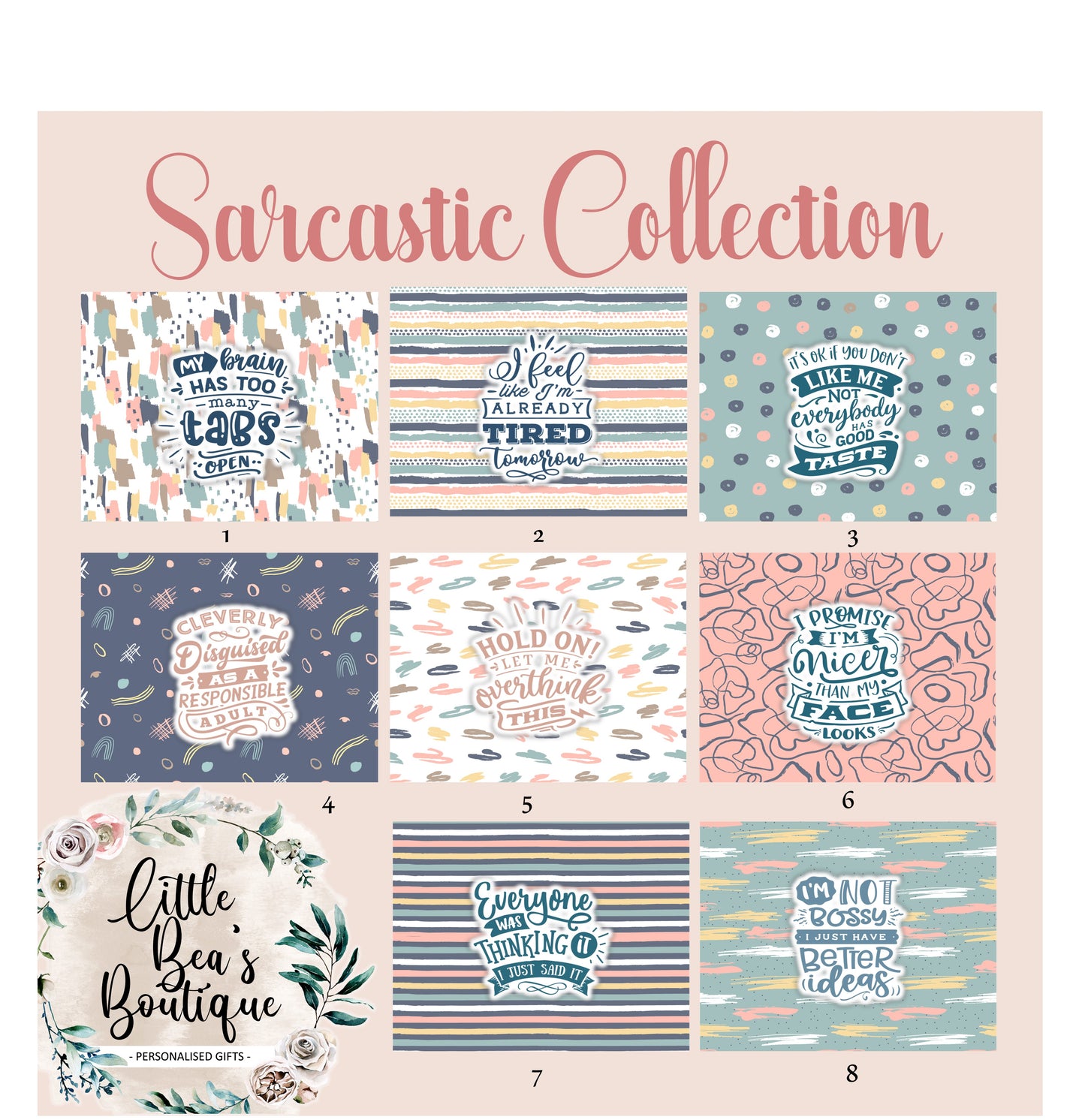 SARCASTIC FUNNY MUGS | Fun Quotes, Novelty Gift Mug Set, Fun Mug Collection, Gift for Friends, Mum, Dad | Present