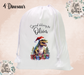 Personalised Large White Christmas Santa Sack