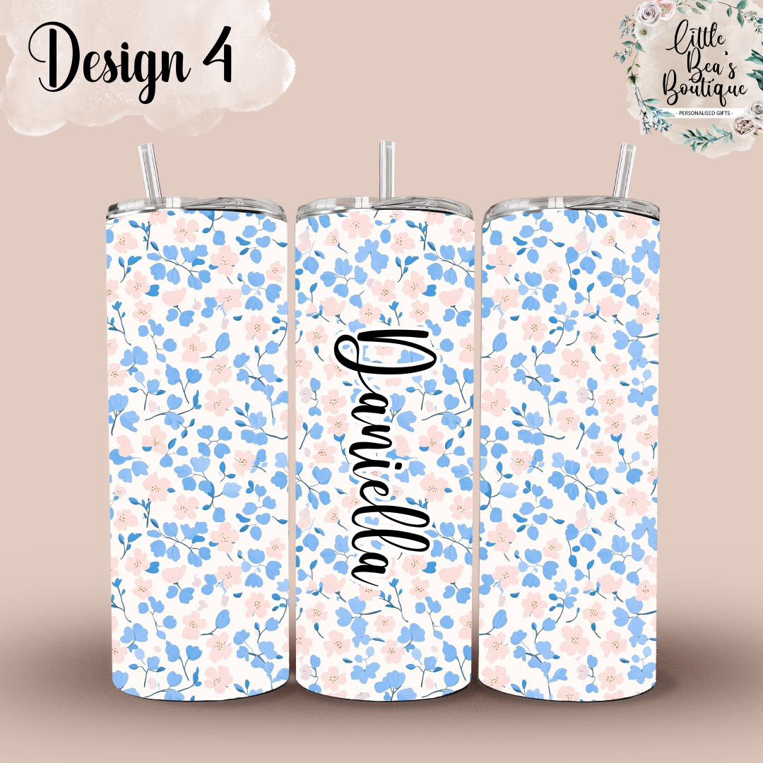 Summer Garden Collection - 20oz Insulated Tumbler for Hot or Cold Drinks