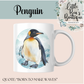 Under The Sea Water Creatures Collection Mug - 4 Sizes Available - Ceramic Drinkware Handled Mug Gift Set 24 Creatures to Choose From - Penguin, Orca Whale, Dolphin, Seahorse, Otter Drinkware