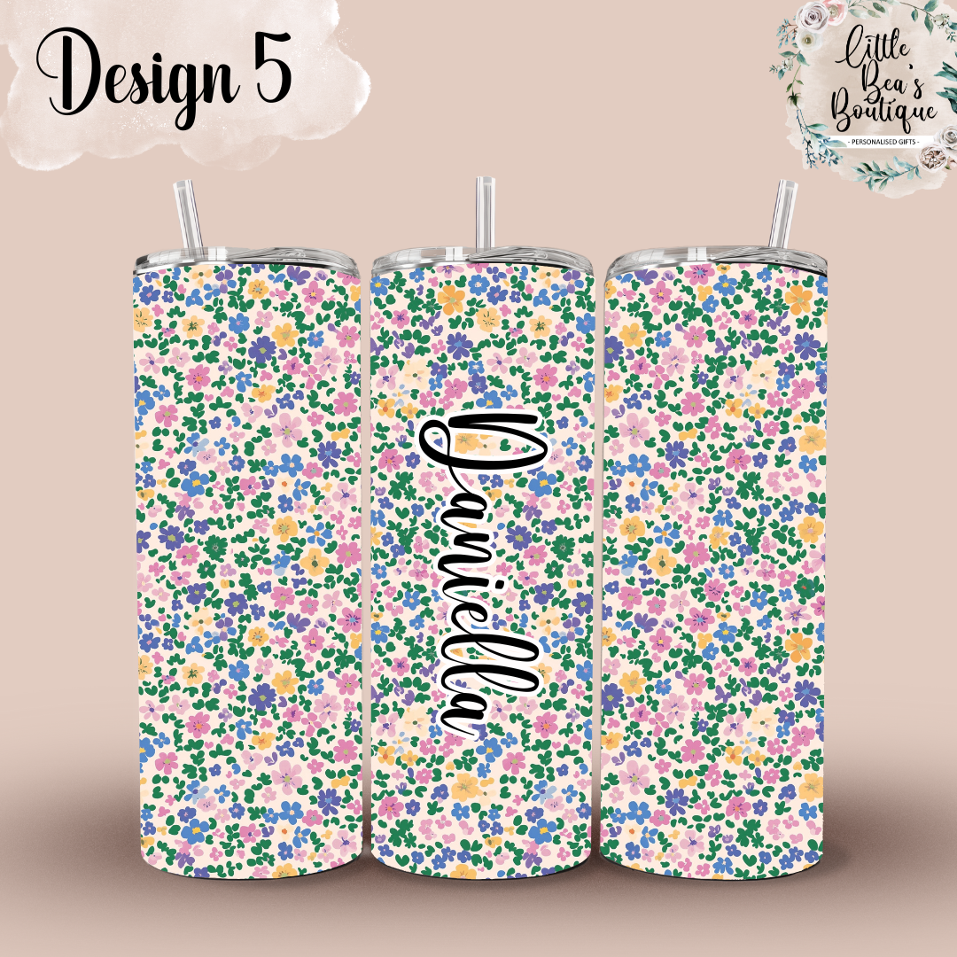 Summer Garden Collection - 20oz Insulated Tumbler for Hot or Cold Drinks