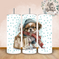 Floral Animals Collection Tumbler Hot or Cold Drinks Bottle with Straw