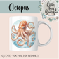 Under The Sea Water Creatures Collection Mug - 4 Sizes Available - Ceramic Drinkware Handled Mug Gift Set 24 Creatures to Choose From - Penguin, Orca Whale, Dolphin, Seahorse, Otter Drinkware