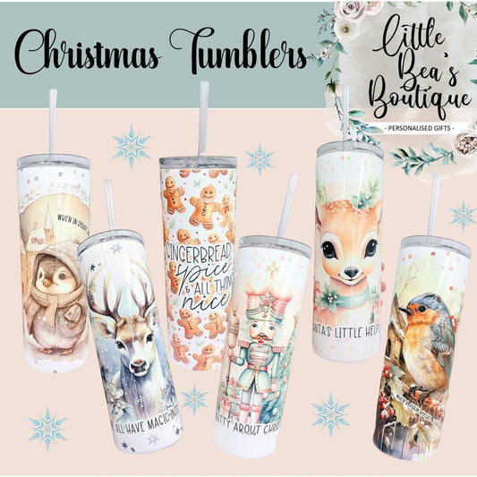 Christmas 20oz Insulated Tumbler for Hot or Cold Drinks