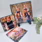 PHOTO SLATE PLAQUE With Stands - Add Your Own Photo, Gift Picture Slate, 4 Sizes, Picture Wedding Gift, Birthday Gift for Mum Slate