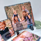 PHOTO SLATE PLAQUE With Stands - Add Your Own Photo, Gift Picture Slate, 4 Sizes, Picture Wedding Gift, Birthday Gift for Mum Slate