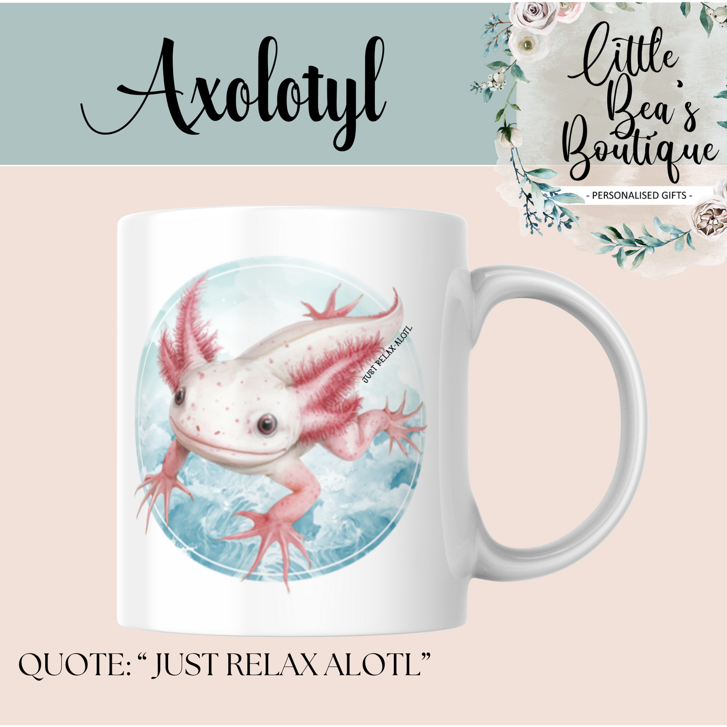 Under The Sea Water Creatures Collection Mug - 4 Sizes Available - Ceramic Drinkware Handled Mug Gift Set 24 Creatures to Choose From - Penguin, Orca Whale, Dolphin, Seahorse, Otter Drinkware