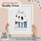 PERSONALISED FRIENDS PORTRAIT Print | Customised Friendship Gift, Galentines Day,  Mothers Day Gift Birthday Present Thank You Best Friend