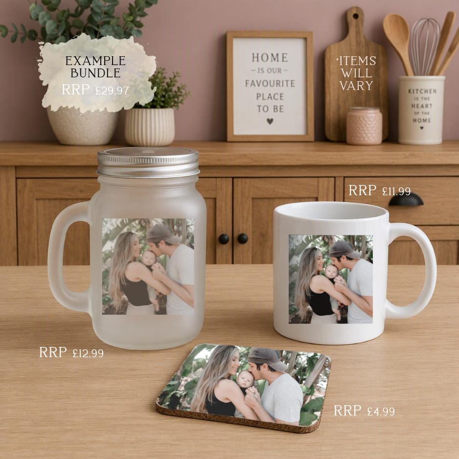 Little Bea's Mystery Bundle Bag - Add Your Own Photo!
