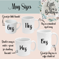Steampunk Collection Mug - 4 Sizes Available - Ceramic Drinkware Handled Mug Gift Set
