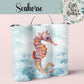 Under the Sea Water Creatures Collection Tumbler Hot/Cold Drinks Bottle with Straw - Stainless Steel Insulated Drink Water Bottle - 15oz / 20oz With Straw Bottle Tea Coffee Travel Cup