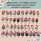 Customised Pet Cat Christmas Santa Sack & Stocking, Choose Your Breed, Christmas Gift for Cats, Kitten Festive Santa Sack
