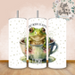 Floral Animals Collection Tumbler Hot or Cold Drinks Bottle with Straw