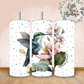 Floral Animals Collection Tumbler Hot or Cold Drinks Bottle with Straw