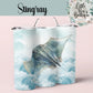 Under the Sea Water Creatures Collection Tumbler Hot/Cold Drinks Bottle with Straw - Stainless Steel Insulated Drink Water Bottle - 15oz / 20oz With Straw Bottle Tea Coffee Travel Cup
