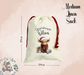 Personalised Christmas Set - Santa Sack, Medium or Large and Matching Stocking