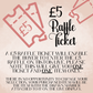 "TIKTOK LIVE" RAFFLE TICKETS - £5 OR £10 TICKETS FOR ON LIVE ONLY