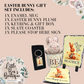 Kids Customised Easter Gift Set | Personalised Enamel Mug, Chick or Bunny Plush, Stop Here Sign, Coaster, Keyring, Easter Gifts for Children