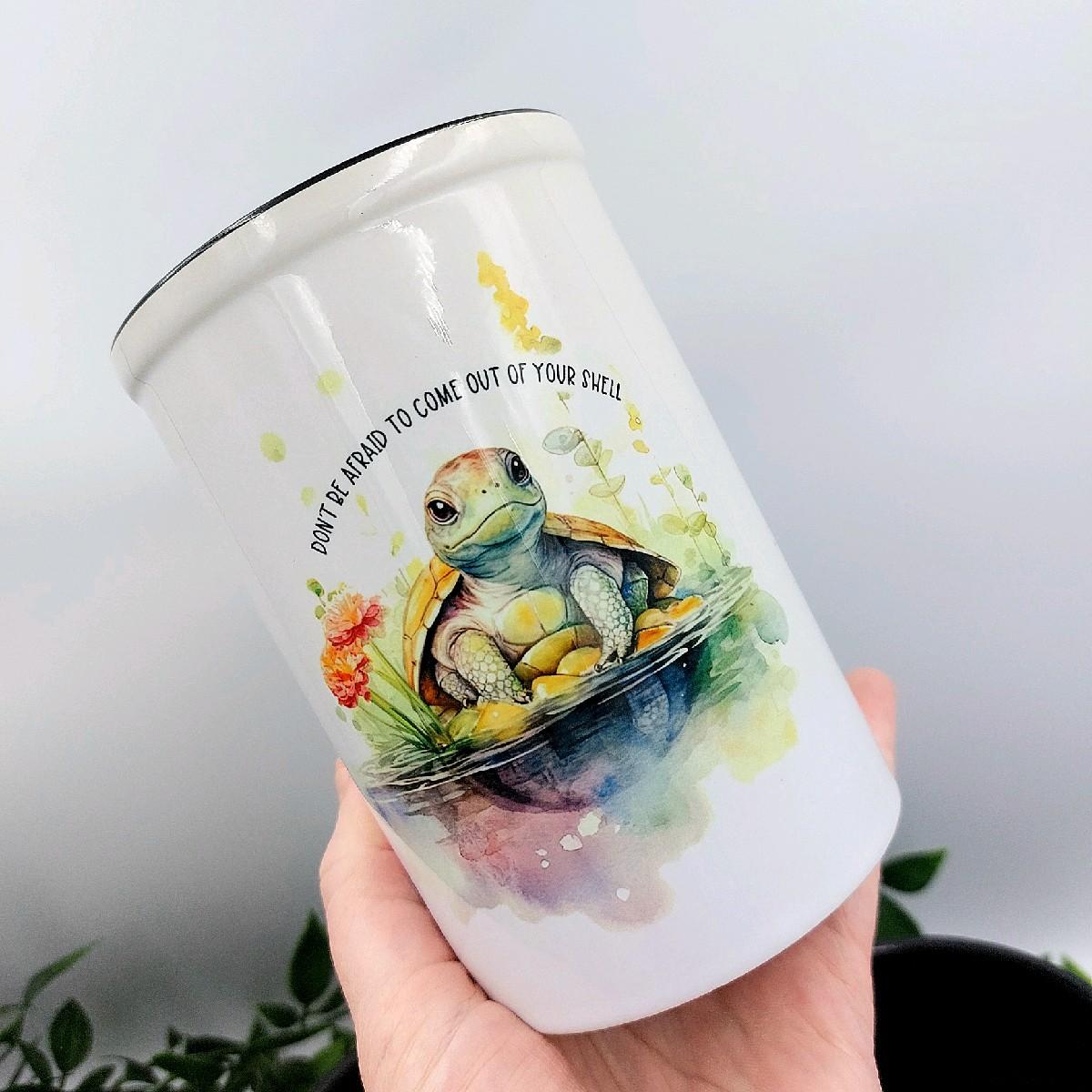 Floral Animal Collection Make Up Brush Pot / Pencil Pot - Choose your Animal Makeup Cosmetic