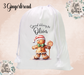 Personalised Large White Christmas Santa Sack