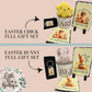 Kids Customised Easter Gift Set | Personalised Enamel Mug, Chick or Bunny Plush, Stop Here Sign, Coaster, Keyring, Easter Gifts for Children