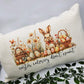 EASTER BUNNY CUSHION | "Easter Calories Don't Count" Fun Novelty Easter Cushion Home Decor Easter Eggs Linen Cushion Insert and Cover