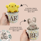 Kids Customised Easter Gift Set | Personalised Enamel Mug, Chick or Bunny Plush, Stop Here Sign, Coaster, Keyring, Easter Gifts for Children