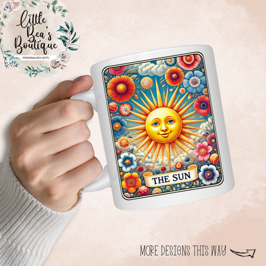 Tarot Collection Mug - 4 Sizes Available - Ceramic Drinkware Handled Mug Gift Set