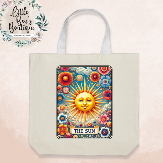 Tarot Card Collection Luxury Linen Tote Bag