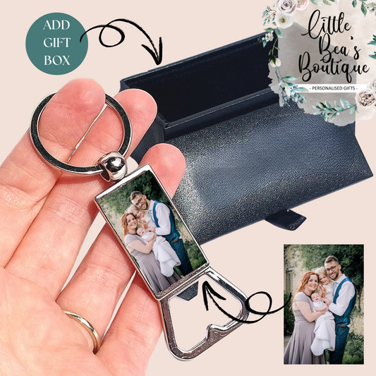PERSONALISED BOTTLE OPENER Keyring, Best Man Gift, Best Man Keyring, Gift for Groomsman, Photo Bottle Opener, Photo Keyring