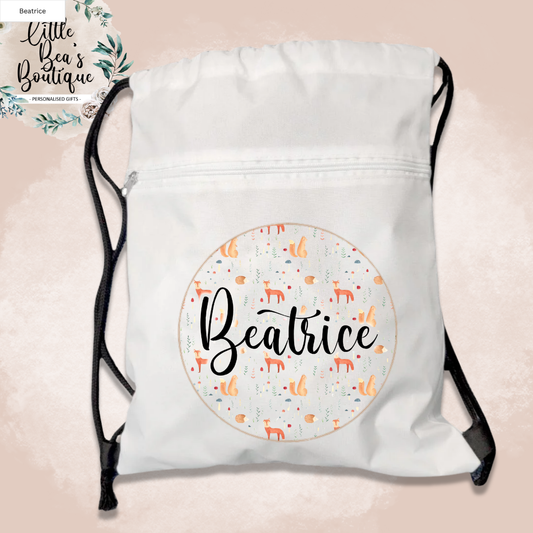 Customised Kids School PE Swim Bag + Pencil Case - Add Any Name