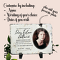 Personalised Photo Slate Plaque | Personalised Memory Slate | Memorial Plaque | Photo Slate With Stands | Slate Coasters