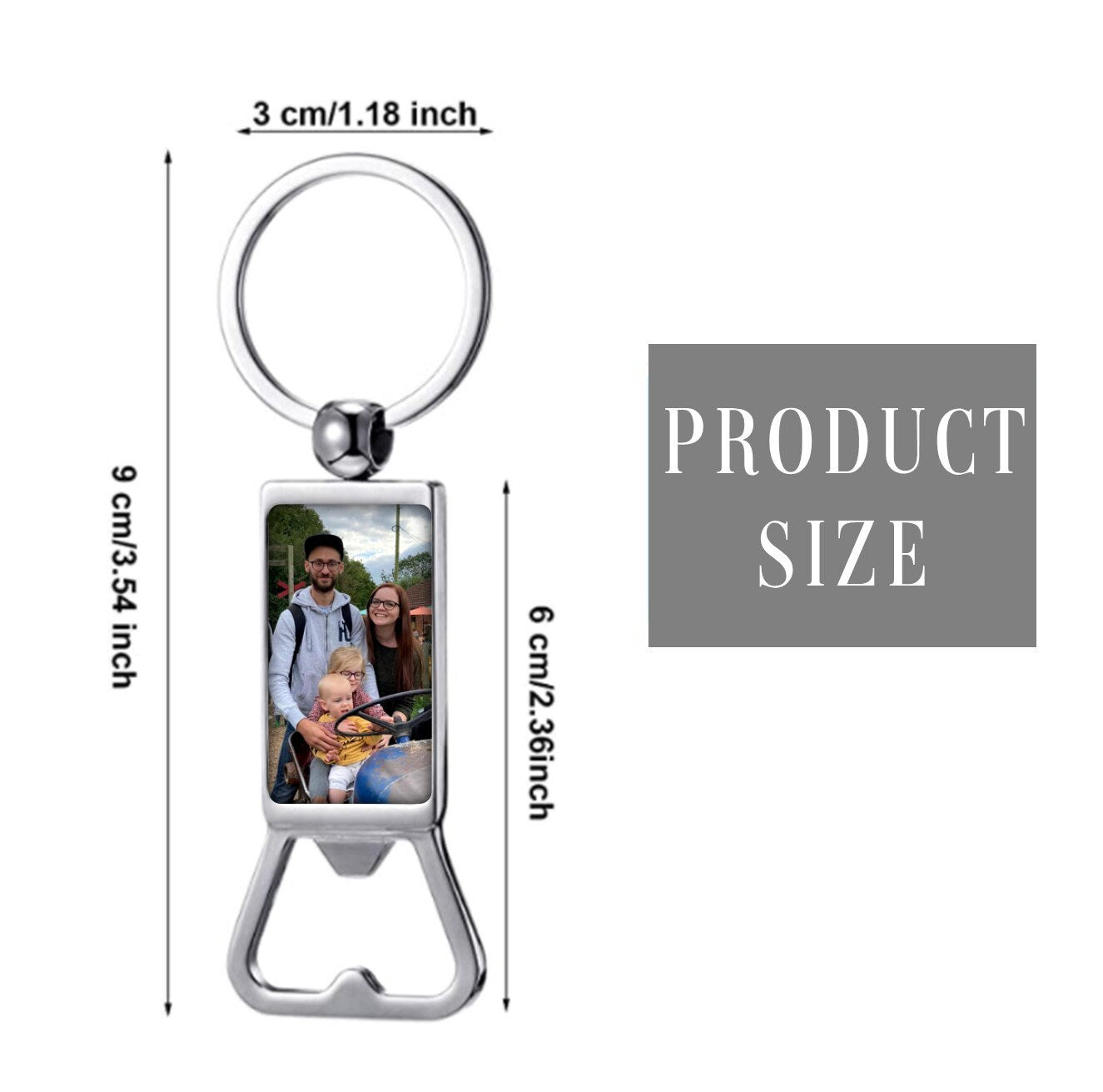 PERSONALISED BOTTLE OPENER Keyring, Best Man Gift, Best Man Keyring, Gift for Groomsman, Photo Bottle Opener, Photo Keyring