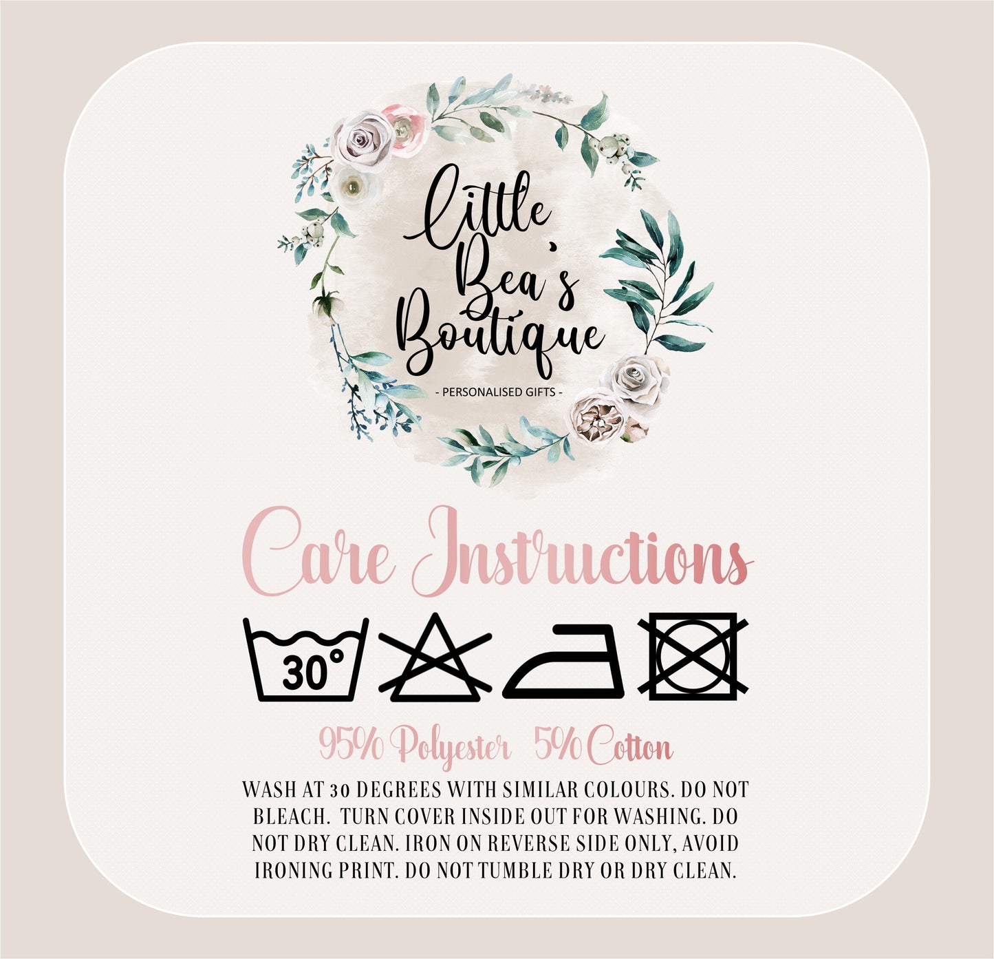 Personalised Cushion for Nan Grandma | Linen Cushion Cover 40cm x 40cm, Birthday Gift for Nan, Gift for Grandma Nanny Mum Custom Cushion for Grandma
