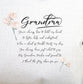 Personalised Cushion for Nan Grandma | Linen Cushion Cover 40cm x 40cm, Birthday Gift for Nan, Gift for Grandma Nanny Mum Custom Cushion for Grandma