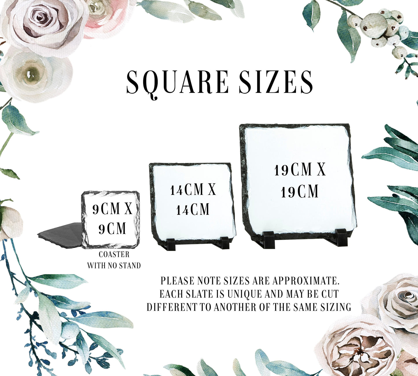 Mother's Day Collage Slate | Picture Tile, Photo Gift for Mum on Mother's Day, Gift for Grandma, Nan, Mummy, Picture Slate with Stands, Photo Gift