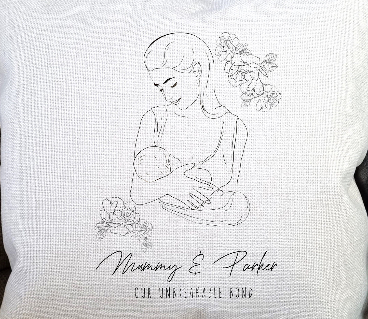 Customised Breastfeeding Award Cushion | Gift For New Mum, Congratulations 1 Year Breast feeding, Gift New Baby Gift for wife, Birthday Gift for Mummy