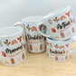 PERSONALISED FAMILY CHRISTMAS Mug Set, Twinning Mugs, Mug Gift Sets, Gift for Mummy, Kids Mini Mugs  Christmas Eve Box Mug, Reindeer Festive