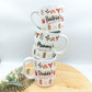 PERSONALISED FAMILY CHRISTMAS Mug Set, Twinning Mugs, Mug Gift Sets, Gift for Mummy, Kids Mini Mugs  Christmas Eve Box Mug, Reindeer Festive