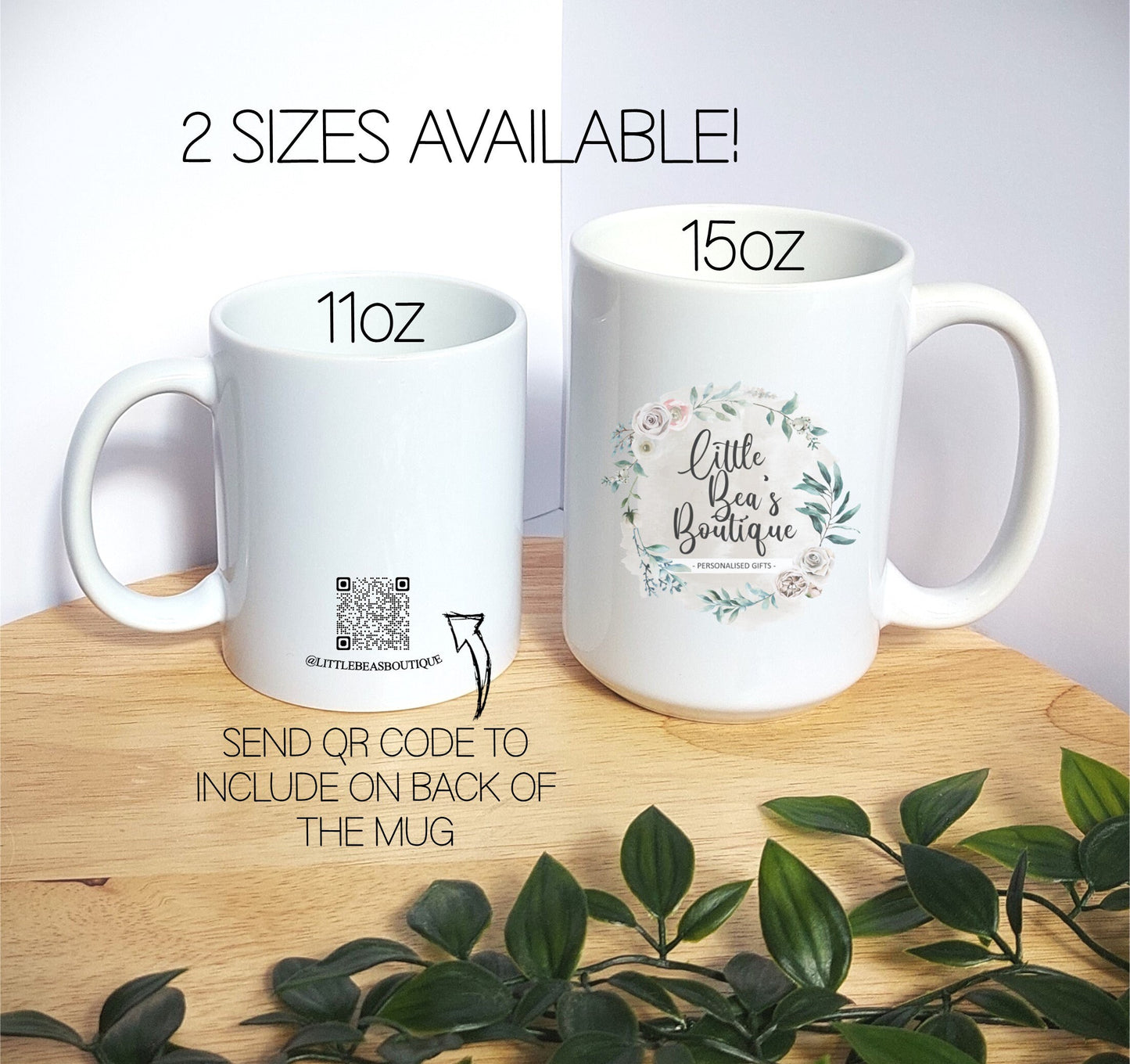 CUSTOM ANY LOGO Mug | Large Business Logo Mugs, Picture Mugs, Mugs for Office, Logo Mugs for Office, Any Photo or Logo, Any Wording or Image