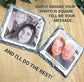 Photo Slate Coaster Set | Personalised Birthday Gift for Mum Mothers Day Present Dad Nan Grandad Customised Picture Placemat Fathers Day Gift