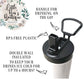 Add Your Logo or Photo Water Bottle Tumbler | Insulated Business Promotional Company Customised Merchandise, Personalised Qr Code